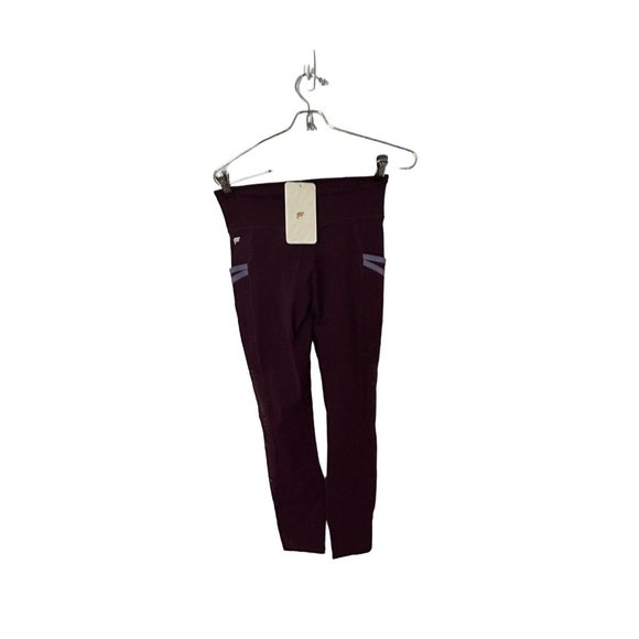 Trinity Motion365‎ Mid-Rise 7/8 Legging Plum Perfect XS new - Picture 1 of 2